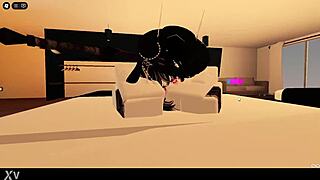 Boyfriend forces fuck on Roblox!