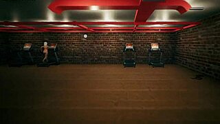 let's play with voyeur girls at the gym for real action