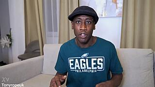 Tony Rope meets Lana Analise for intense black cock pounding and raw desire