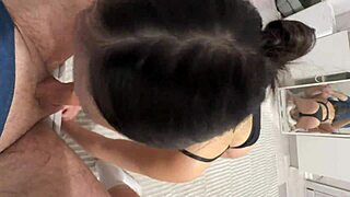 sarah, 18+ indian student, gets sexy first massage