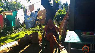 Klaudiaambergirl Enjoys Solo Outdoor Fun