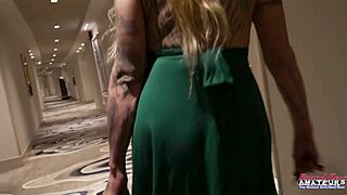 horny blonde cindy crawford fingers pussy while sucking hard cock