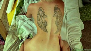 Blonde with long hair gets her shaved pussy pounded hard. She takes every inch like a pro.