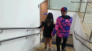 Paty Bumbum fucks in the bathroom!