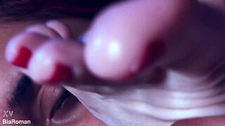 Wanna suck this pretty toes while moaning in pov