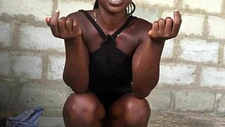 crazy naked lesbian shows gstring panties to strangers then dresses up