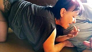 Klaudiaambergirl Blowjob Compilation 2: Hot Brunette Sucks and Takes Creampie Loads