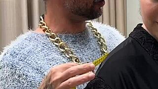 marido corno watches wife fuck stylist big cock