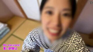 hey, while everyone's gone, banging this stunning japanese senior!