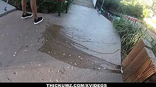 Thickumz - Slimthick Ebony Demi Sutra Gets Dirty at Minigolf