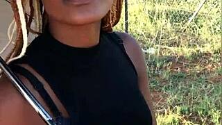 Homemade ebony couple gets wild with creampie and doggystyle. Pure raw action unfolds.