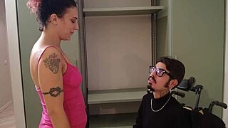 hey, wanna watch francesca learn submission from her disabled coach? full vid on sheer!