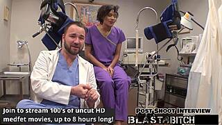 Jackie Banes' shaved pussy blasted with cum in wild POV action!