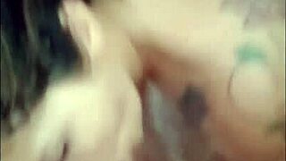 I was masturbating on a video call when he walked in and came on my face in the shower