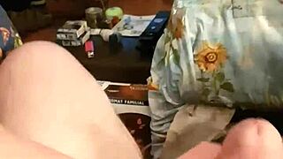 kandy kane as a housewife in homemade setting