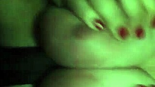 Fat BBW Sucking Massive Black Cock Deeply in Bedroom Scene with Monster Size Focus