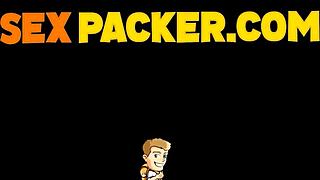 damn, i'm just a tiny teen givin sloppy deepthroat to this huge cock pov