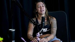 Latina beauty goes nude and craves two bi guys 😏