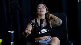 Latina beauty goes nude and craves two bi guys 😏