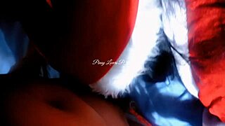 Santa Claus Brings Naughty Christmas Fun with Stepsister's Wet Blowjob