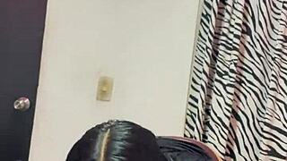 Sister-In-Law Arrives From Party In Sexy Dress Eager To Fuck