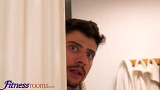 uhh, fitness rooms got me hooked with curvy russian amalia davis givin poolside blowjob hot sex