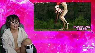 Corrupting you with my solo gooner girl masturbation