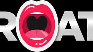 Big-tittied MILF gets titty fucked and deepthroated hard!