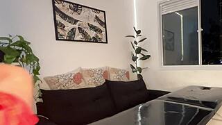 Wild Brazilian teen gives up her ass raw to the masseur