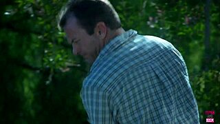 a beautiful brunette with small tits gave a handjob and rode a strong man in doggystyle on a boat