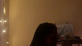 Damn Hot Homemade Amateur Ebony Blowjob Caught on Camera!