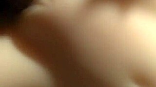 Blonde toy teen 18+ receives cumshot in her huge tits