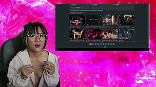 Watch hot Asian girl masturbating in scorching POV