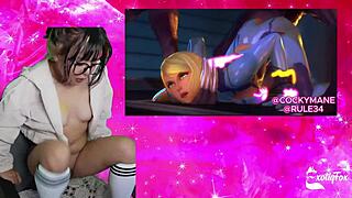 Corrupting you with my solo gooner girl masturbation