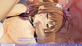 Behind the scenes puppet dance with Miki Hatsuse.