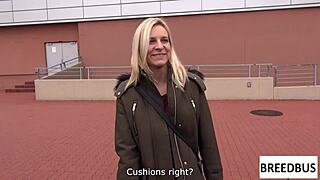 bianca ferrero licks ass and gets wild on the breedbus