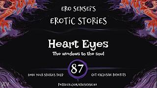 Heart eyes audio turns erotic for women with eses87 guiding the fantasy.
