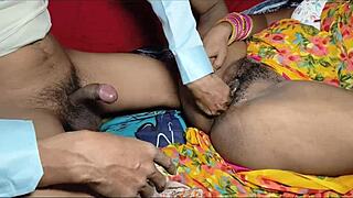 Desi village woman in yellow salwar kameez getting fucked hard