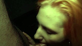 dude, this shaved redhead moans so loud while i pound her doggystyle in pov.