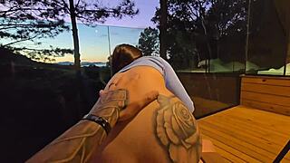 Monster cock blowjob challenge in brazilian