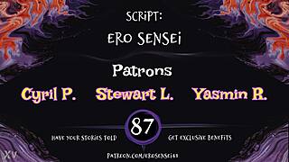 Heart eyes audio turns erotic for women with eses87 guiding the fantasy.