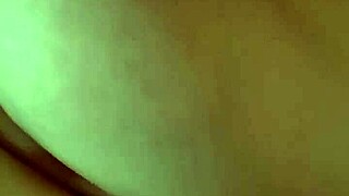 Busty pornstar plays with her big natural tits