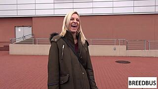 bianca ferrero licks ass and gets wild on the breedbus