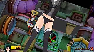 Yukari Katsubari Strips Down in Bossfight Striptease