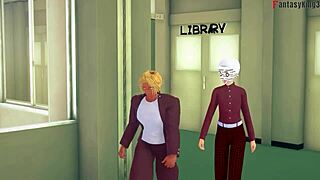 akeno pushes me to bang kuroka in wild fantasy