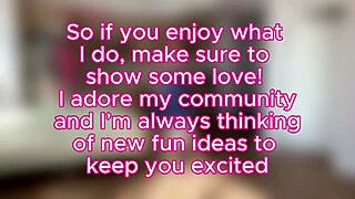 Sugarnadya tries on her new party outfit in California