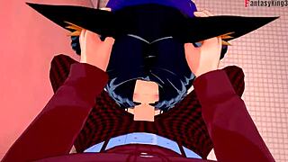 akeno pushes me to bang kuroka in wild fantasy