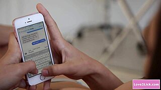 Lesbian Boss Seduces New Sexy Employee with Hot Kissing