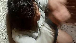 i love my slave deepthroating big black cock during storms