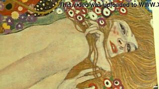 I am Maecia S, a gorgeous young blonde, moaning as I play with my big natural tits and shaved pussy using a dildo in my daily routine